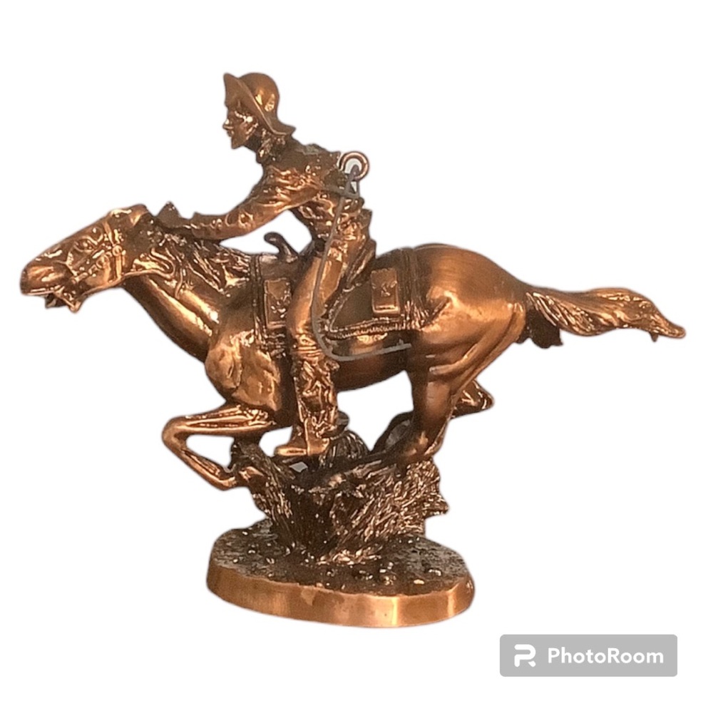 1998 First Series Hallmark Pony Express Rider Ornament - Picture 3 of 9